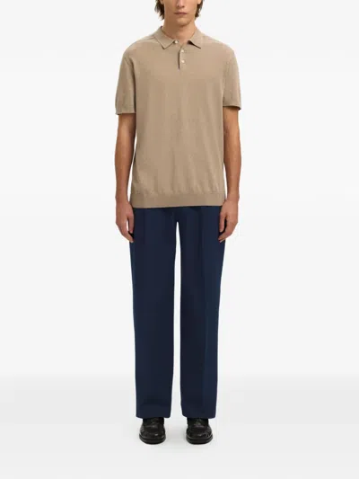 Selected Pleated Trousers In Multi