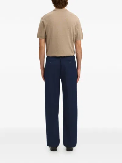 Selected Pleated Trousers In Multi