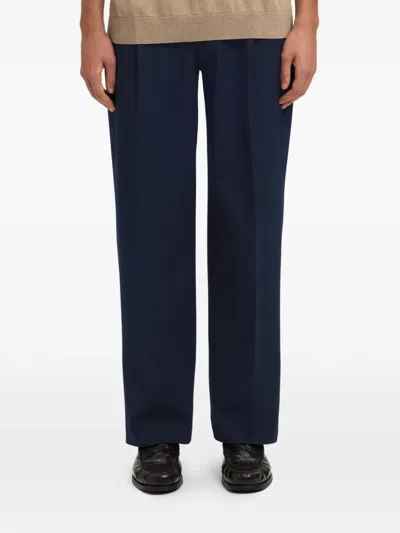 Selected Pleated Trousers In Multi