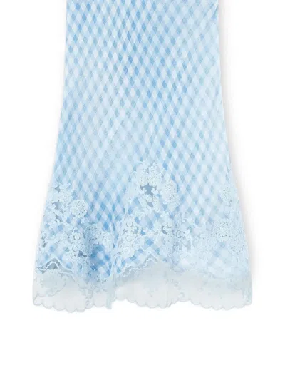 Ermanno Scervino Check-pattern Midi Dress In Multi