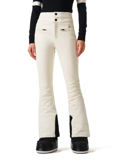 Perfect Moment High-waist Aurora Flare Ski Pant In White