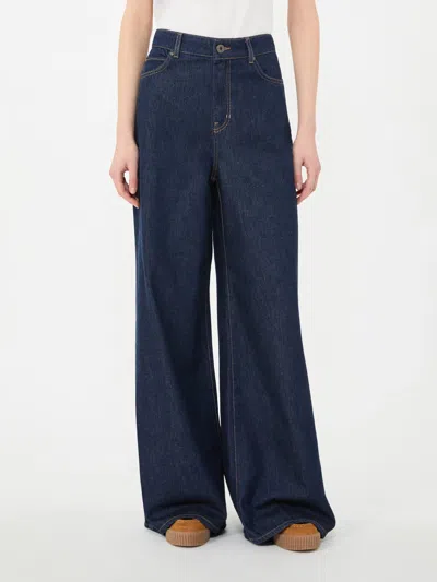 Weekend Max Mara Wkdvega Denim Navy In Blue