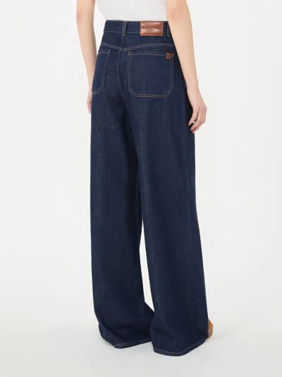 Weekend Max Mara Wkdvega Denim Navy In Blue