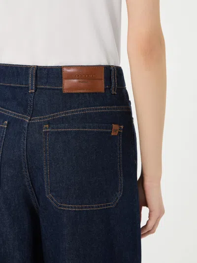 Weekend Max Mara Wkdvega Denim Navy In Blue