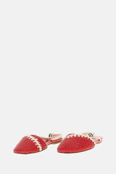 Hereu Ruby Slingback Flats In Multi