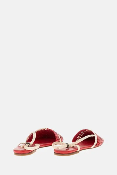 Hereu Ruby Slingback Flats In Multi