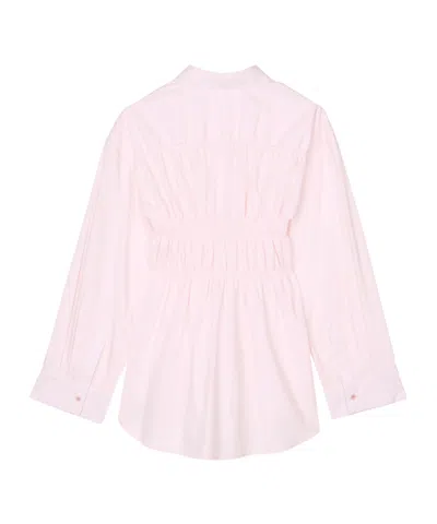 Cecilie Bahnsen Pink Regular Solid Shirt In Pink