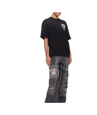 Amiri Oversized Essential Tee In Black