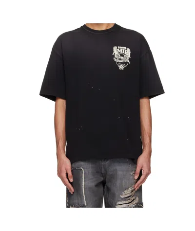 Amiri Oversized Essential Tee In Black
