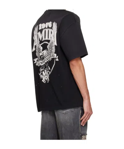 Amiri Oversized Essential Tee In Black