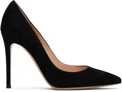 Gianvito Rossi 105mm Pointed-toe Stiletto Pumps In Black