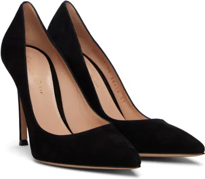 Gianvito Rossi 105mm Pointed-toe Stiletto Pumps In Black