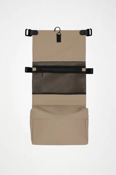 Rains Travel Wash Bag In Neutral