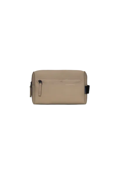 Rains Zip-fastening Wash Bag In Nude