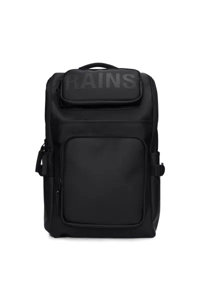 Rains Texel Cargo Backpack In Black