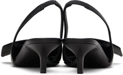 Courrèges Fold Kitten Heel Slingback Pump In Black