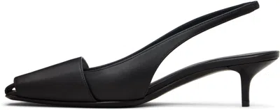 Courrèges Fold Kitten Heel Slingback Pump In Black