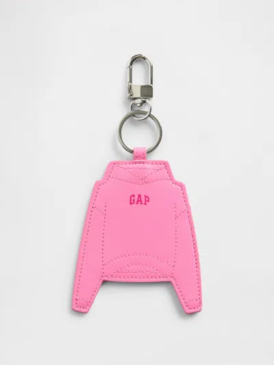 Gap Factory Gap Logo Hoodie Keychain Charm In Pink