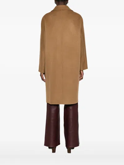 Max Mara Coat In Brown