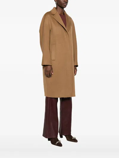 Max Mara Coat In Brown