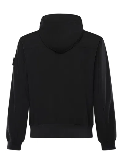 Stone Island Outerwear In Black