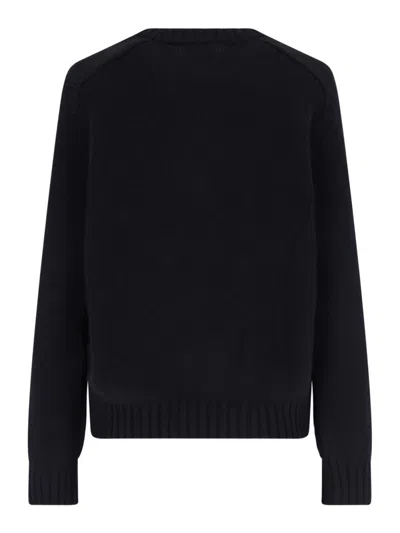 Khaite Mae Sweater In Black