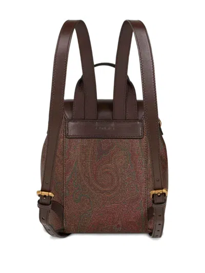 Etro Backpack In Brown