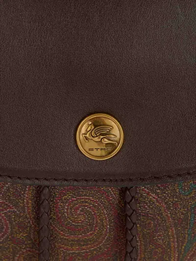 Etro Backpack In Brown