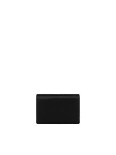 Roger Vivier Chain Strap Clutch Bag Rectangular Shape In Black