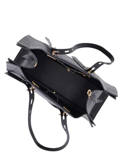 Minobossi Structured Shoulder Bag In Black