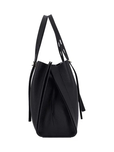 Minobossi Structured Shoulder Bag In Black