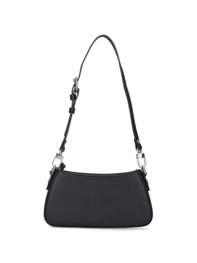 Vivienne Westwood Tasha Shoulder Phone Bag Faux Leather Black-3d-orb