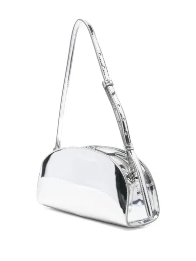 A.p.c. A. P.c. Sac Demi Lune Shoulder Bag Rab Silver