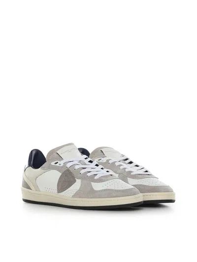 Philippe Model Pgal Perforated Patch Trainers In Multi