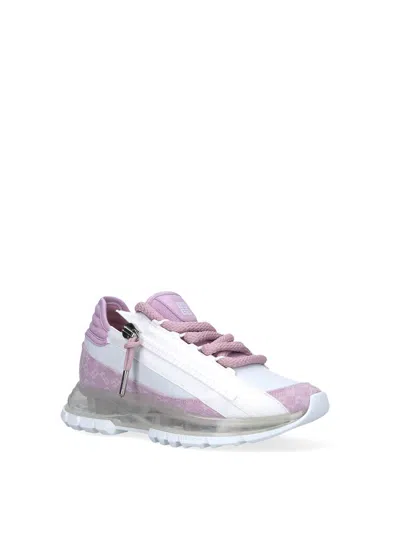 Givenchy Collar Padded Slip-on Sneakers With Transparent Sole In White