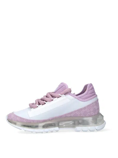 Givenchy Collar Padded Slip-on Sneakers With Transparent Sole In White