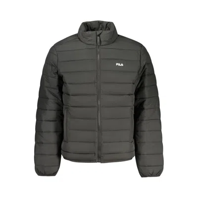 Fila Black Polyester Jacket In Black