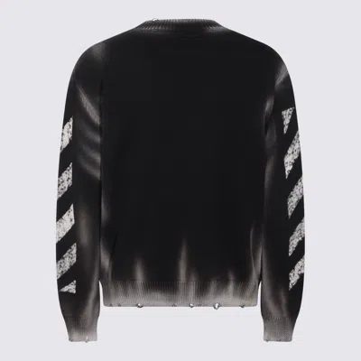 Off-white Sweaters Blacks And Greys In Black