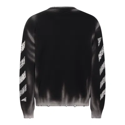 Off-white Sweaters Blacks And Greys