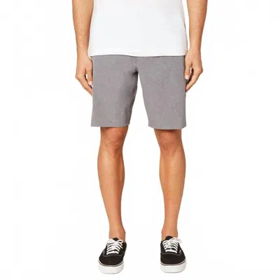 O'neill Reserve Light Check Water Repellent Bermuda Shorts In Graphite