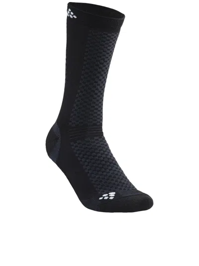 Craft Wool Warm Mid 2-pack Sock In Black