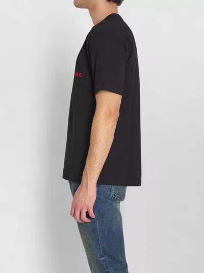 Valentino T-shirt Jersey In Black