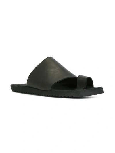 Shop Lost & Found Rooms Thick Strap Sandals - Black