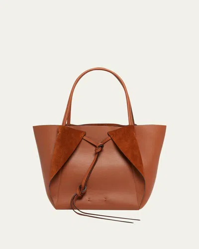 Gabriela Hearst Marija Tote Bag In Cognac Nappa Leather In Brown