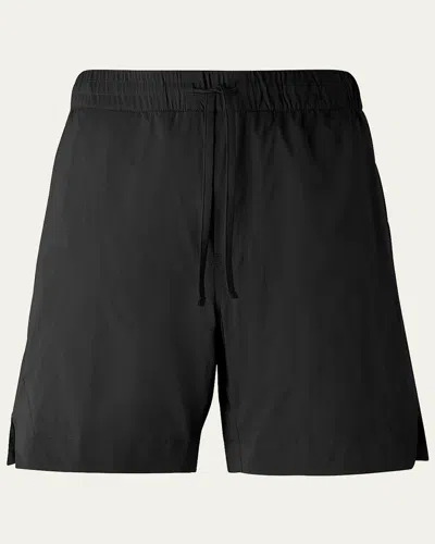 Canada Goose Men's Killarney Packable Wind-resistant Shorts In Black