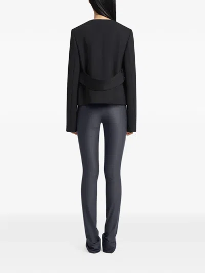 Courrèges Two-pocket Jacket In Black