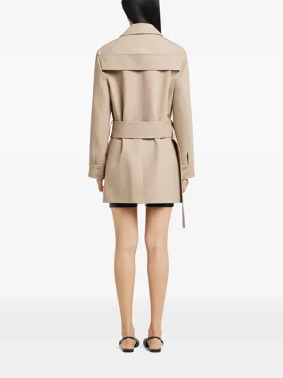 Courrèges Button-up Coat In Pink