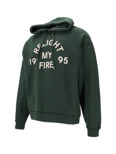 Dsquared2 Dark Green Sweatshirt In Green