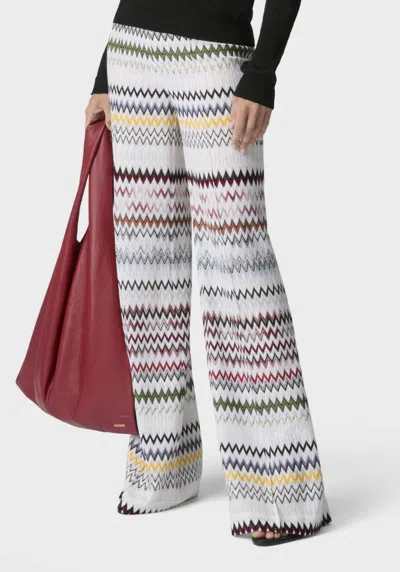 Missoni Zigzag-pattern Trousers In Multi