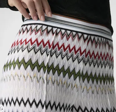Missoni Zigzag-pattern Trousers In Multi